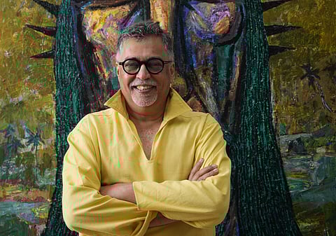 Subodh Kerkar is an Indian painter, sculptor and installation artist, and founder of the private art gallery Museum of Goa